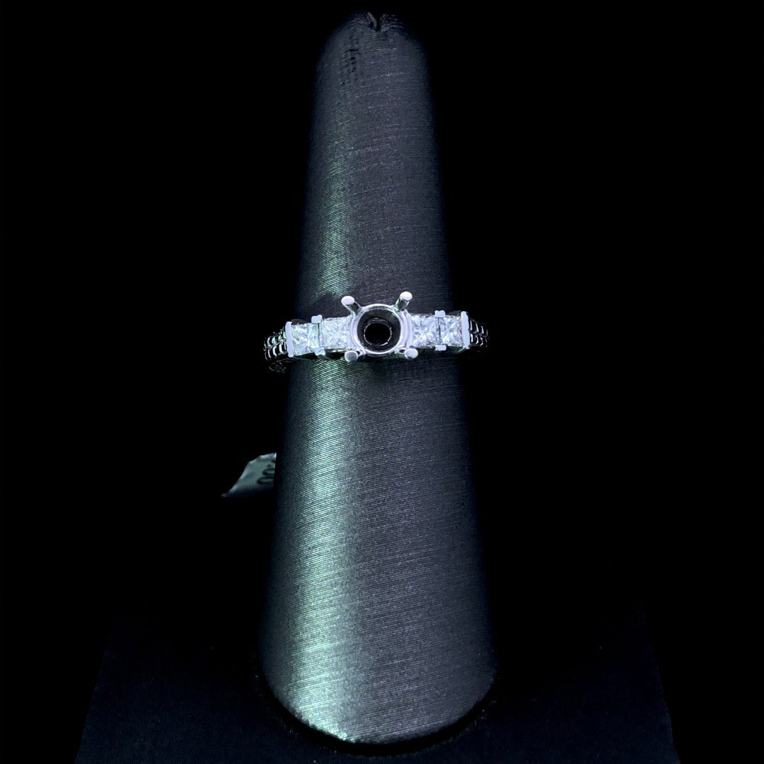 .48 ctw diamond semi mount