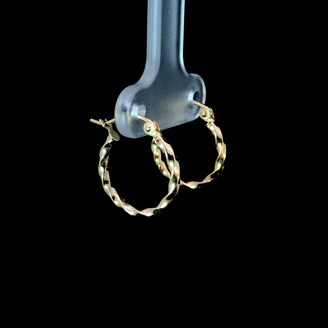 165679 - Gold hoops