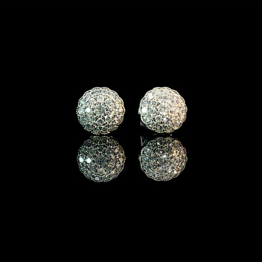 162110 - .50 ctw diamond earrings