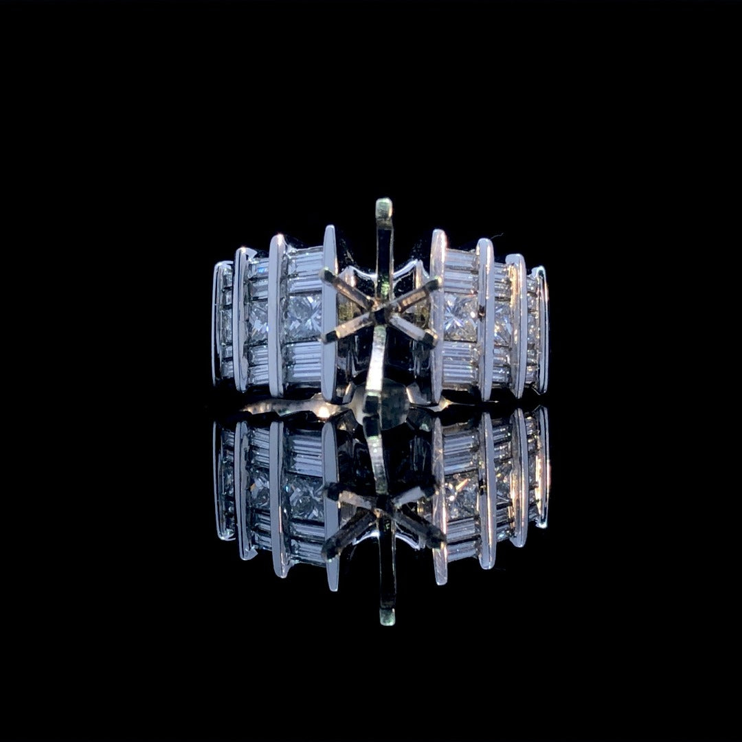 115683 - 1.10 ctw diamond semi mount