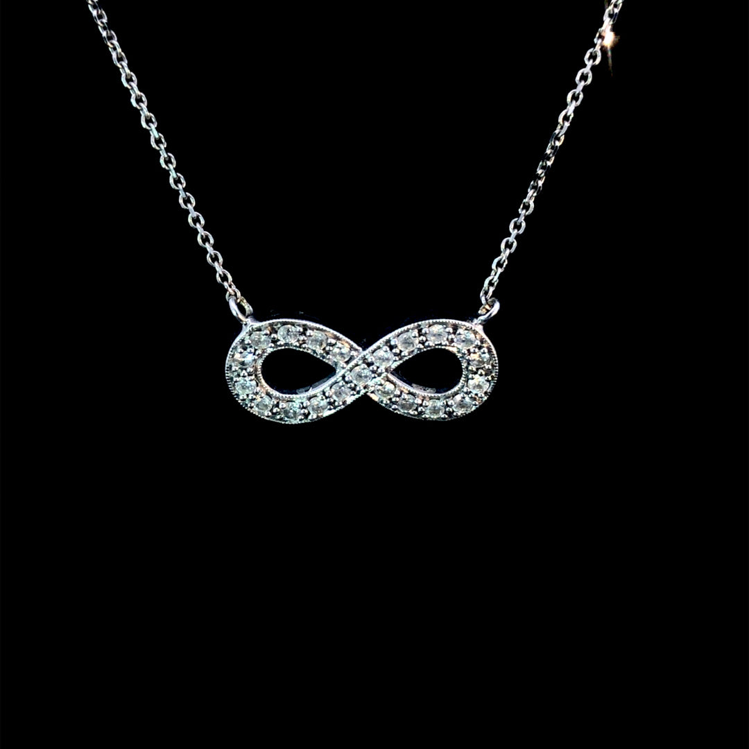 164975 - .40 ctw diamond necklace