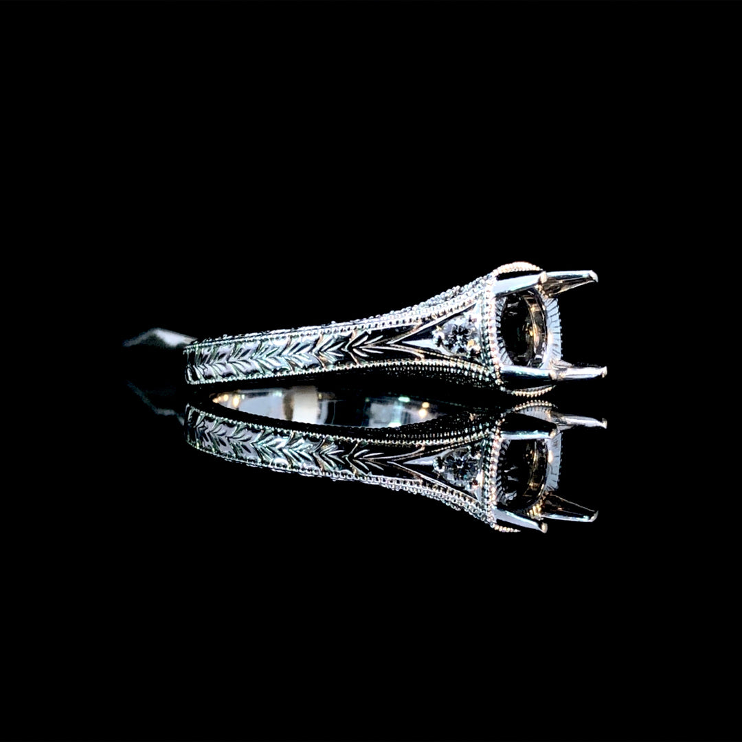 145050 - .06 ctw diamond semi mount