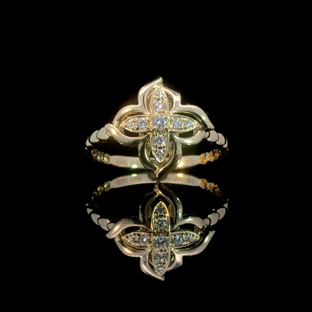 163219 - .10 ctw diamond ring