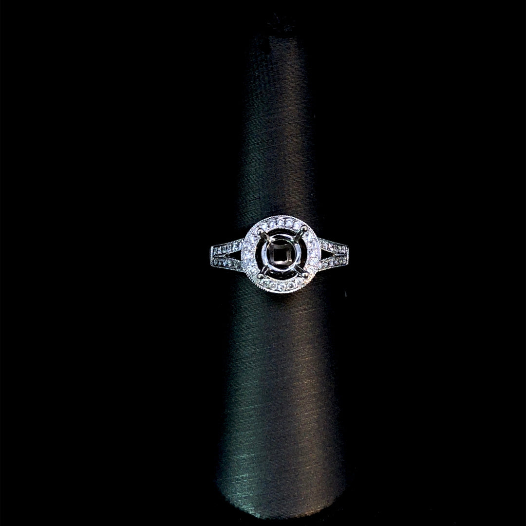 146232 - .62 ctw diamond semi mount