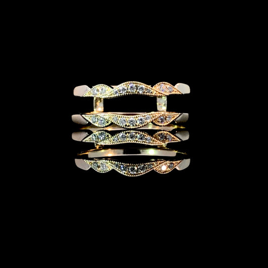 165518 - .09 ctw diamond ring guard