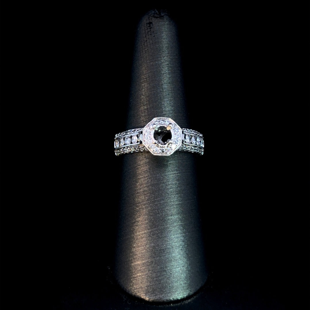 156486 - .95 ctw diamond semi mount