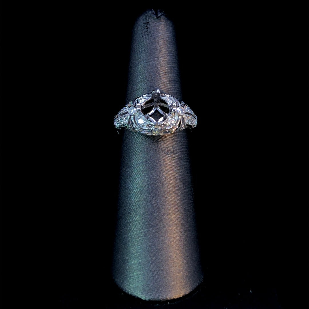 .30 ctw diamond semi mount