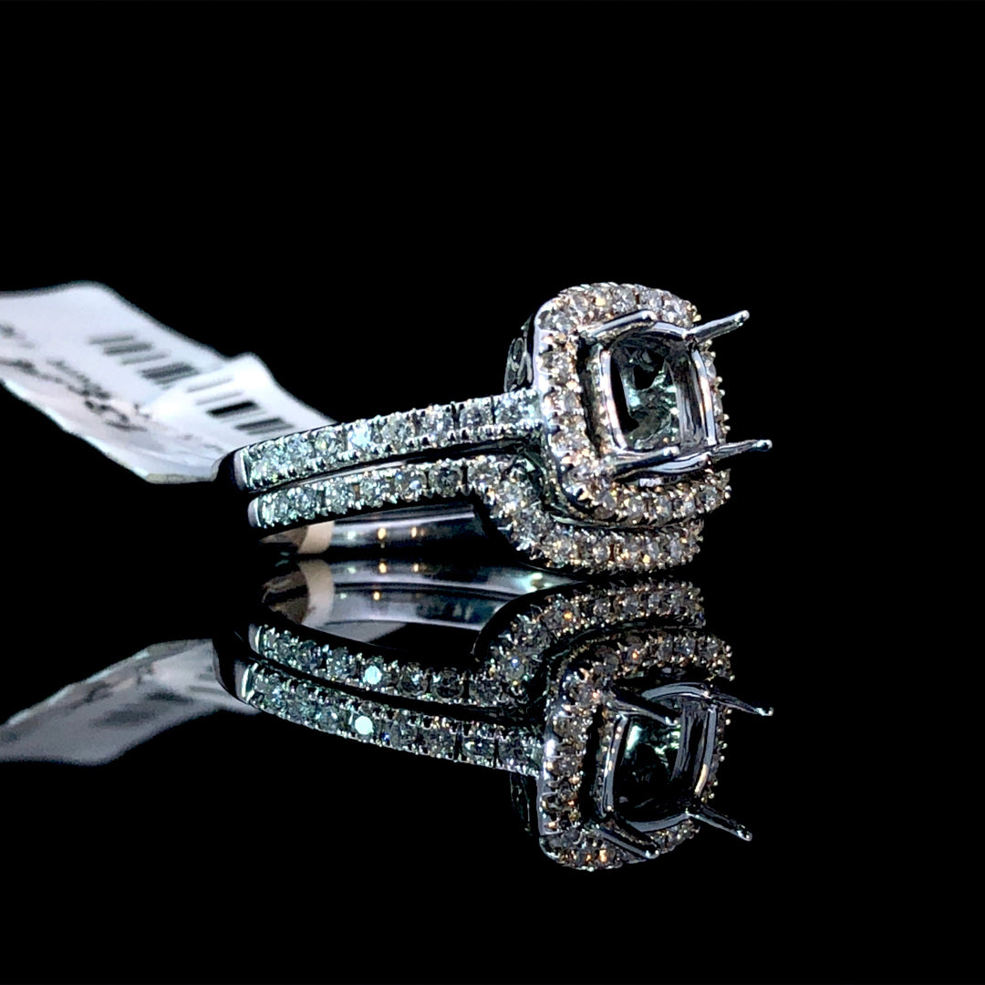 138394 - .53 ctw diamond semi mount