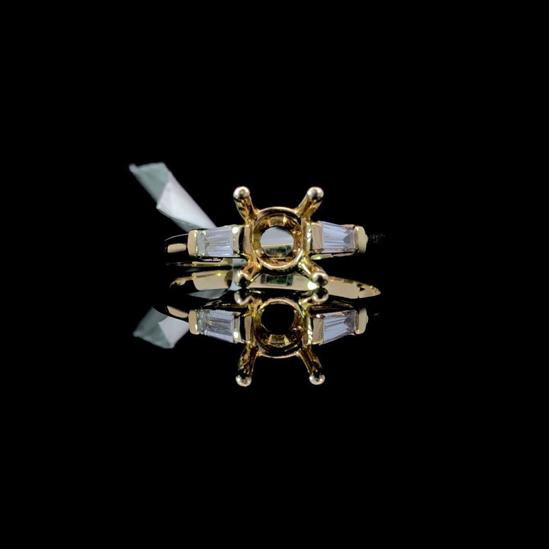 127193 - .25m ctw diamond semi mount