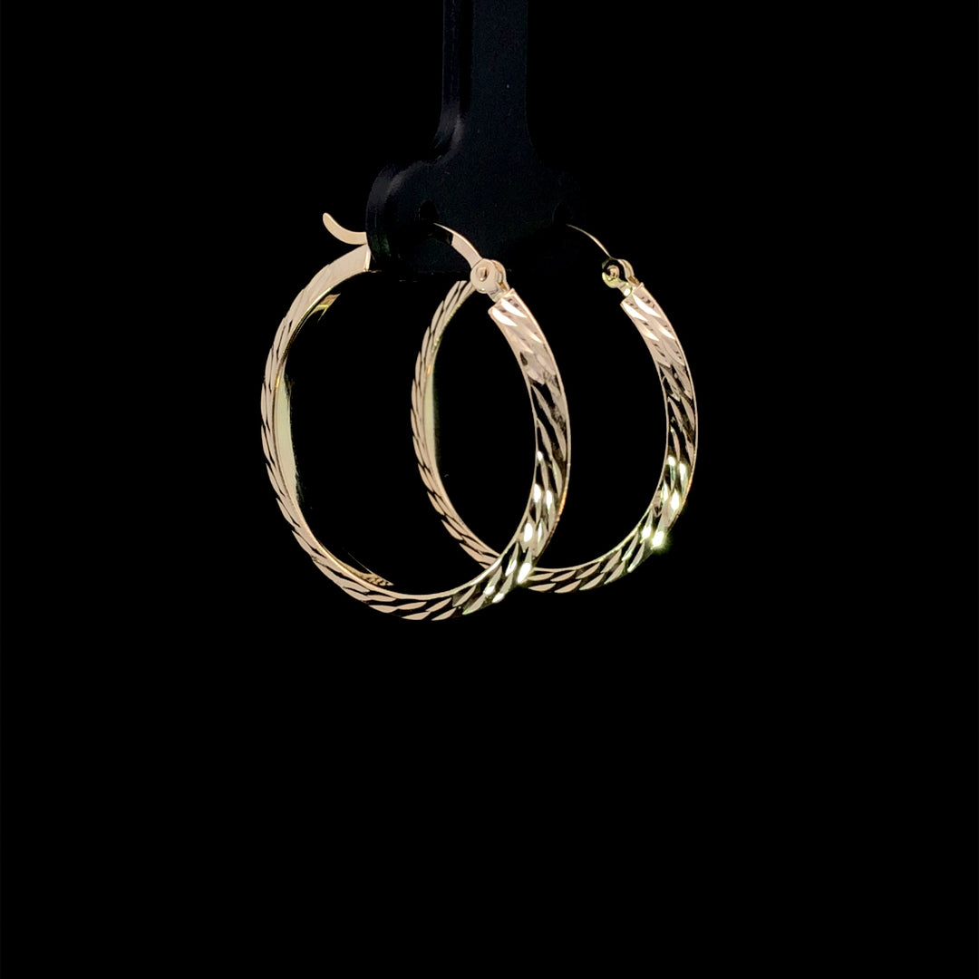 164685 - Gold hoops