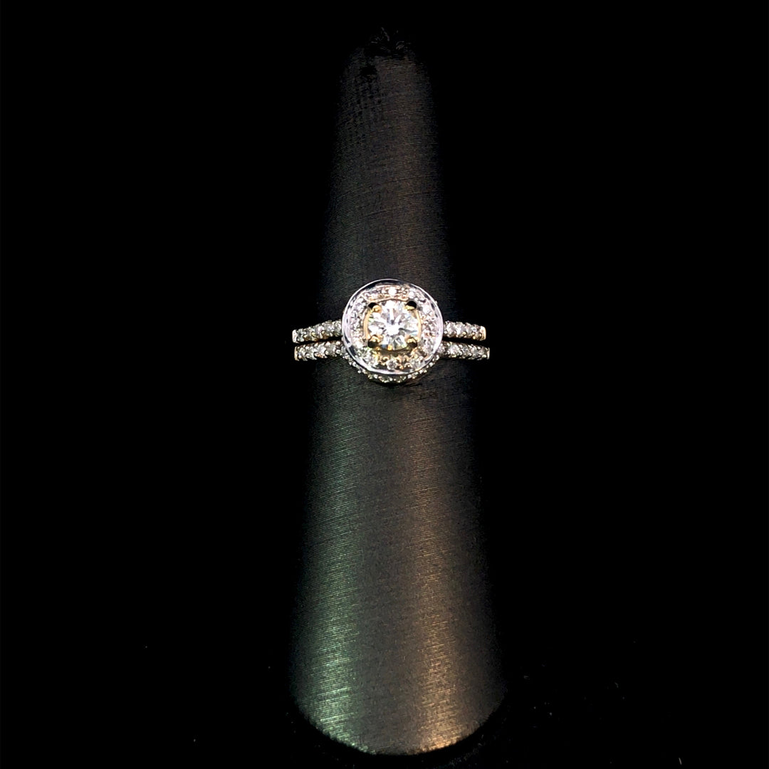 164801 - .77 ctw diamond ring