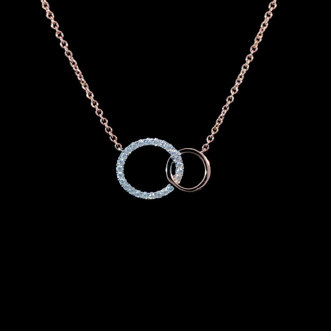 163902 - .15 ctw diamond necklace