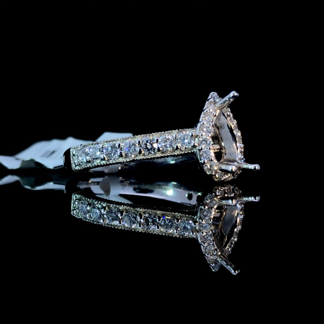 .80 ctw diamond semi mount