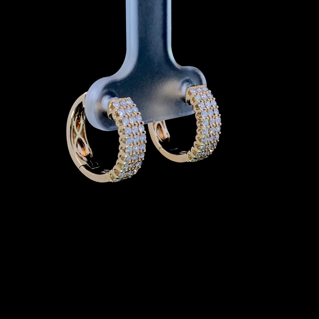 165414 - .50 ctw diamond hoops