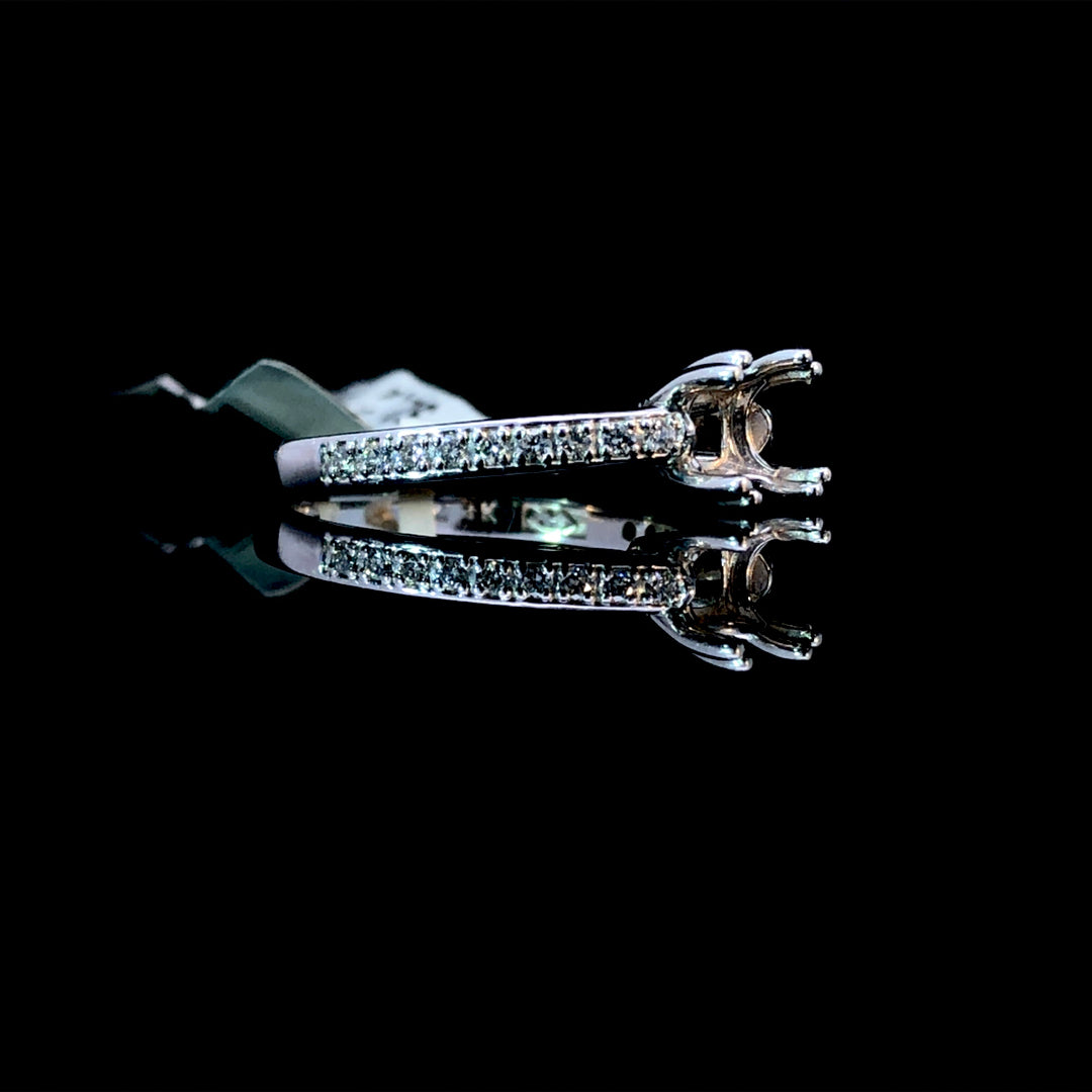 139775 - .18 ctw diamond semi mount