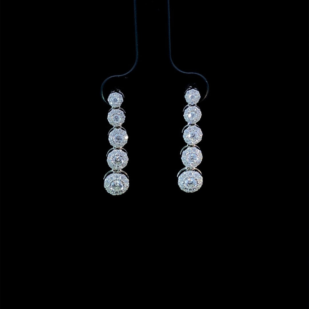 164238 - 1.00 ctw diamond earrings