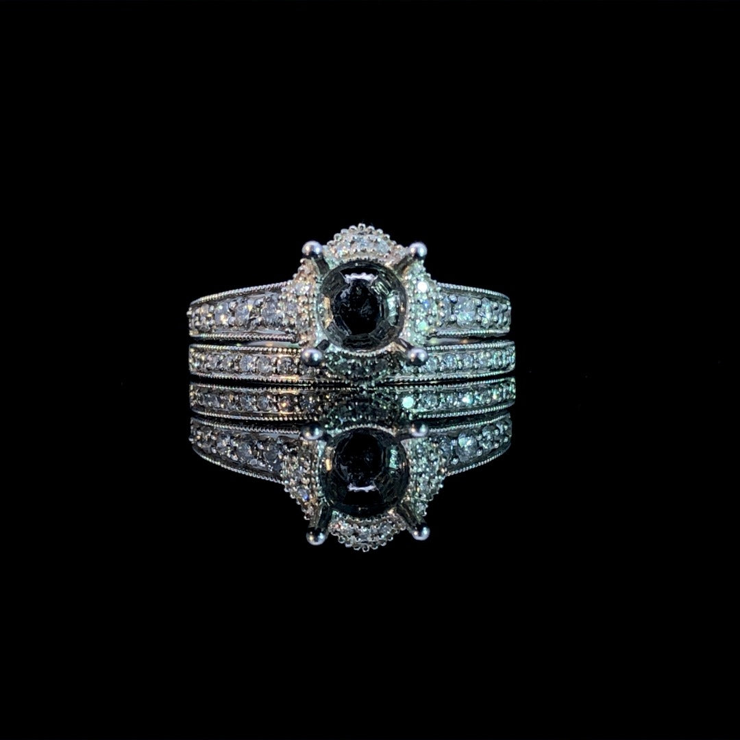 141199 - .60 ctw diamond semi mount