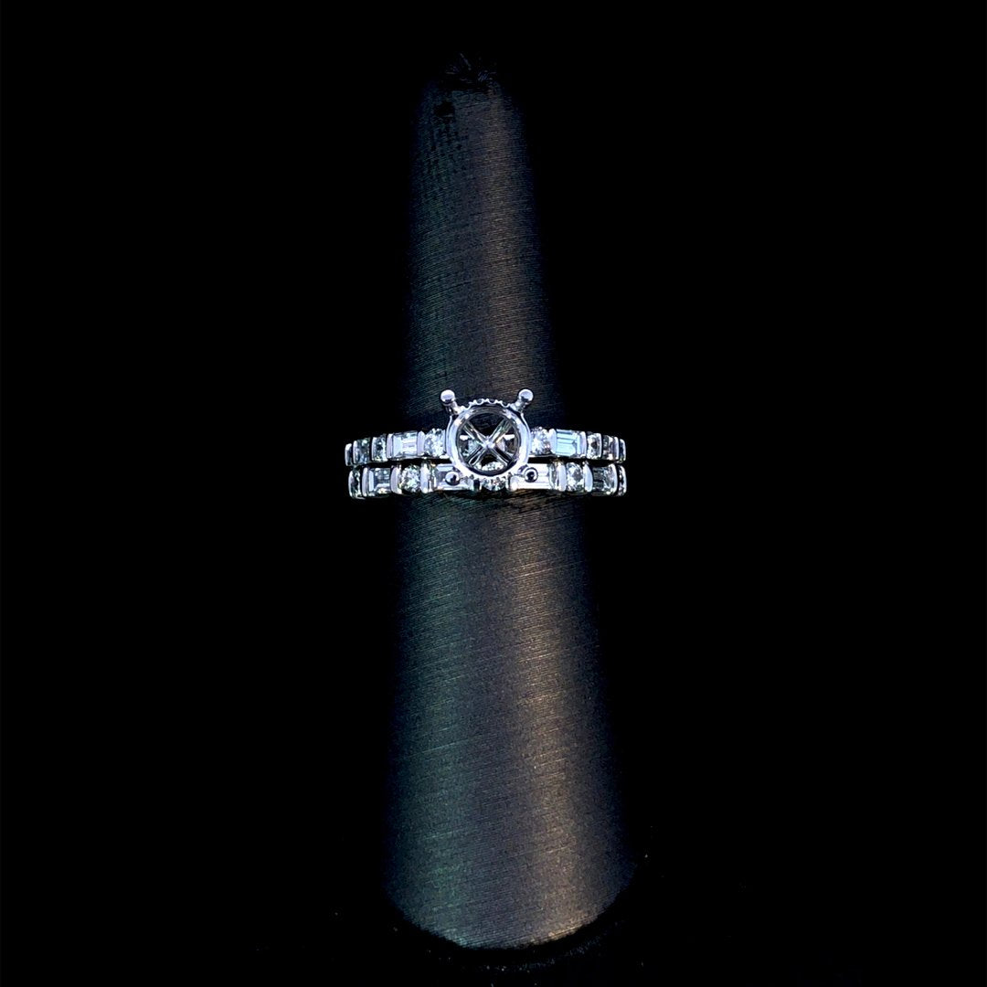 164205 - .61 ctw diamond semi mount