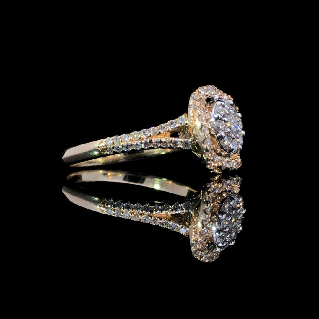 163140 - .67 ctw diamond ring
