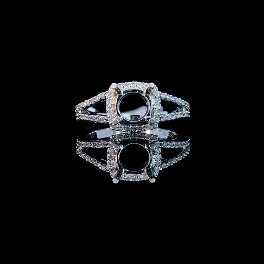 140444 - .30 ctw diamond semi mount