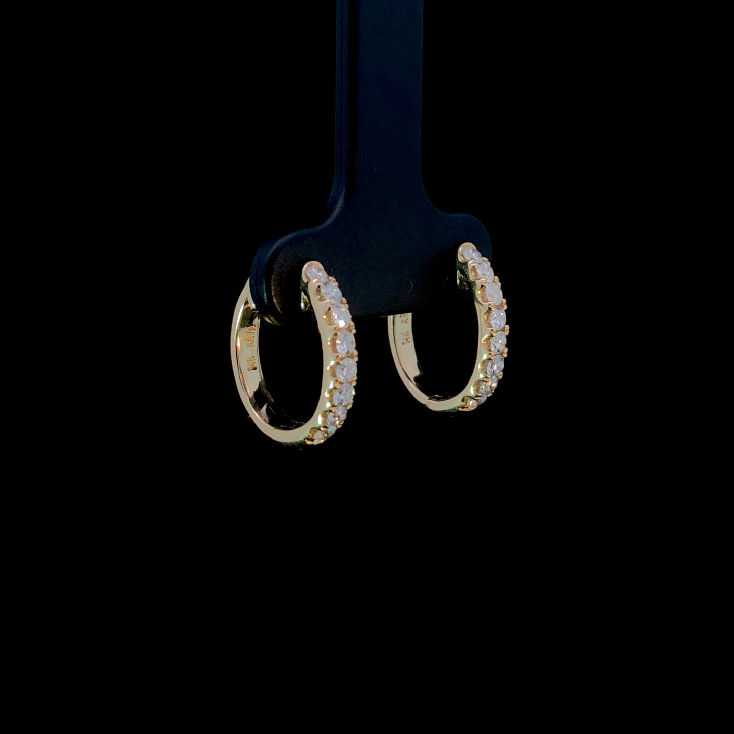 163608 - .50 ctw diamond hoops