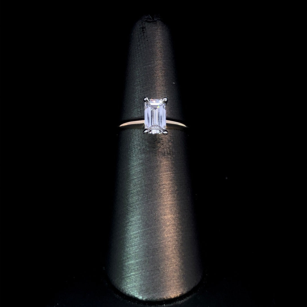 163020 - 1.00 ct diamond engagement ring