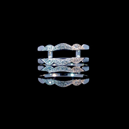 165516 - .09 ctw diamond ring guard