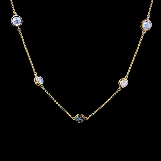 165375 - 1.25 ctw diamond necklace