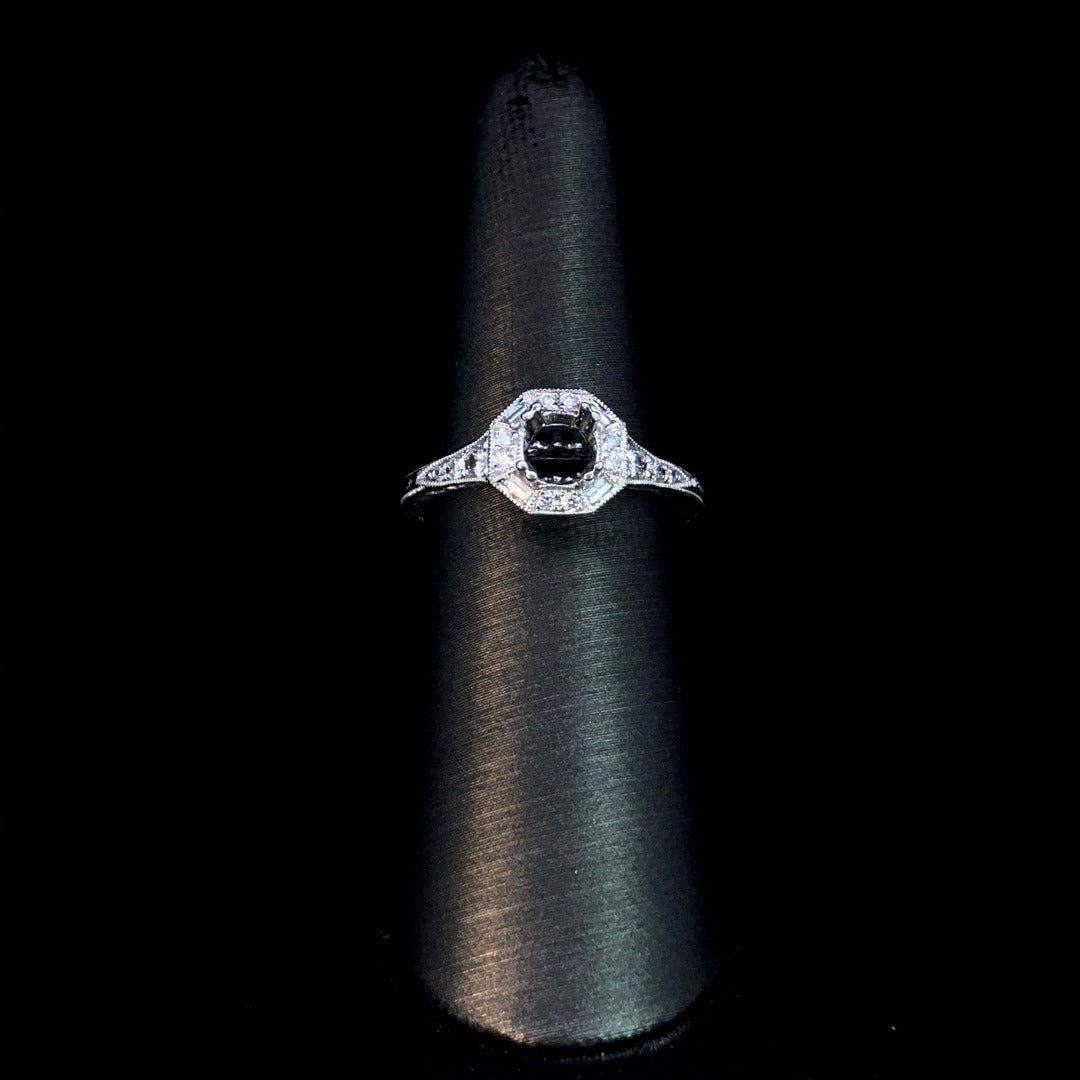 151769 - .29 ctw diamond semi mount