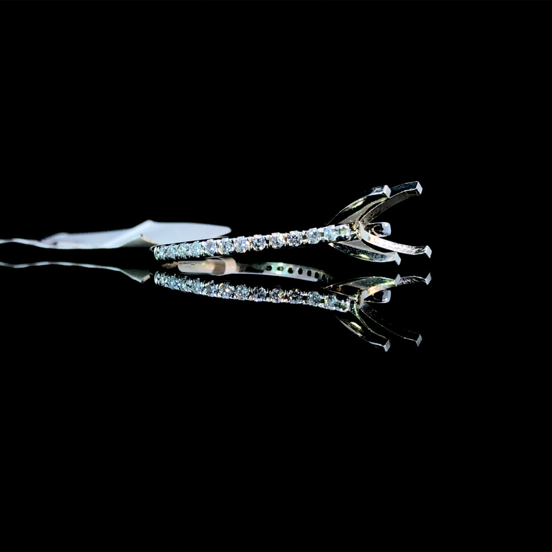 147770 - .25 ctw diamond semi mount