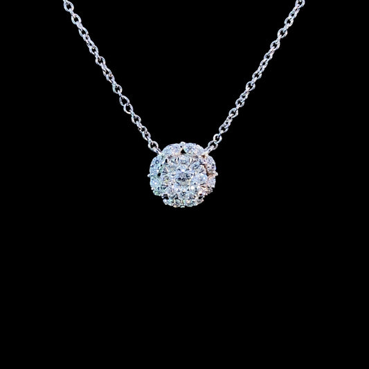 165431 - .35 ctw diamond necklace