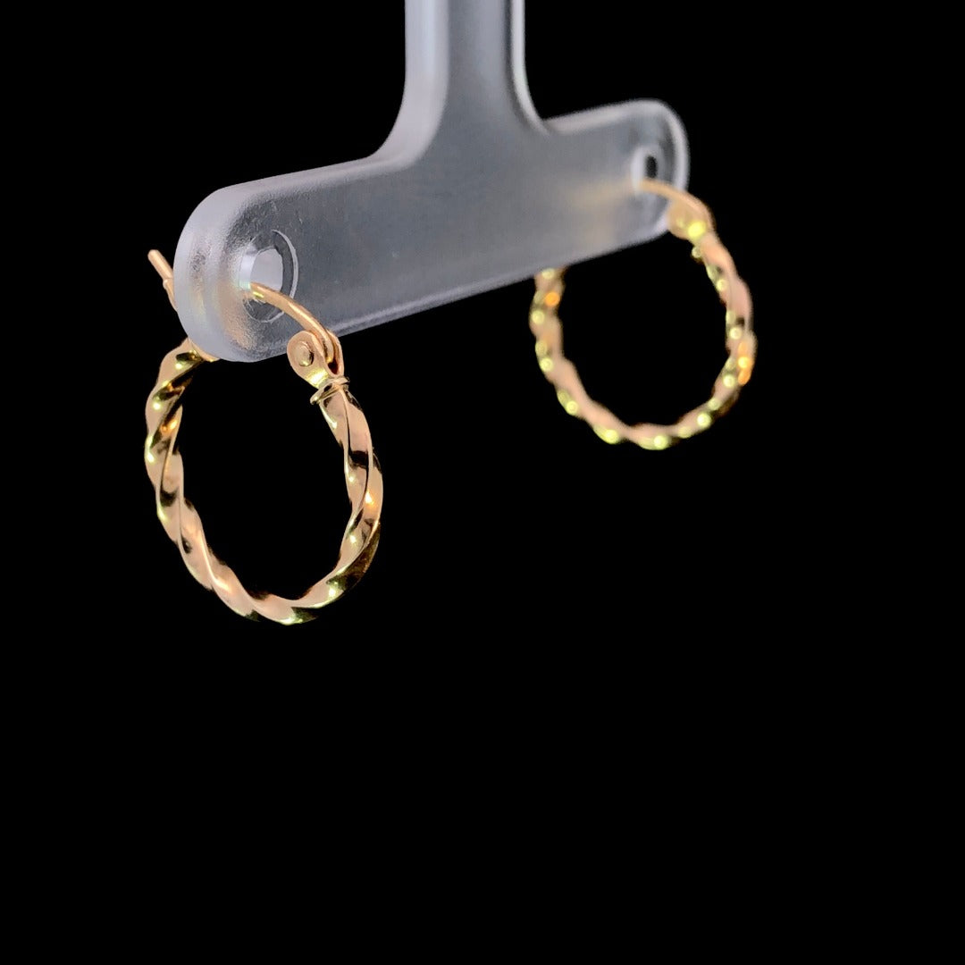 159331 - Gold Hoops