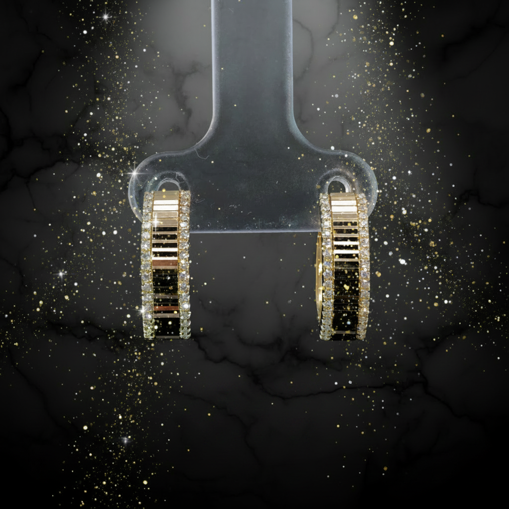 166991 - .21 ctw Diamond Hoops