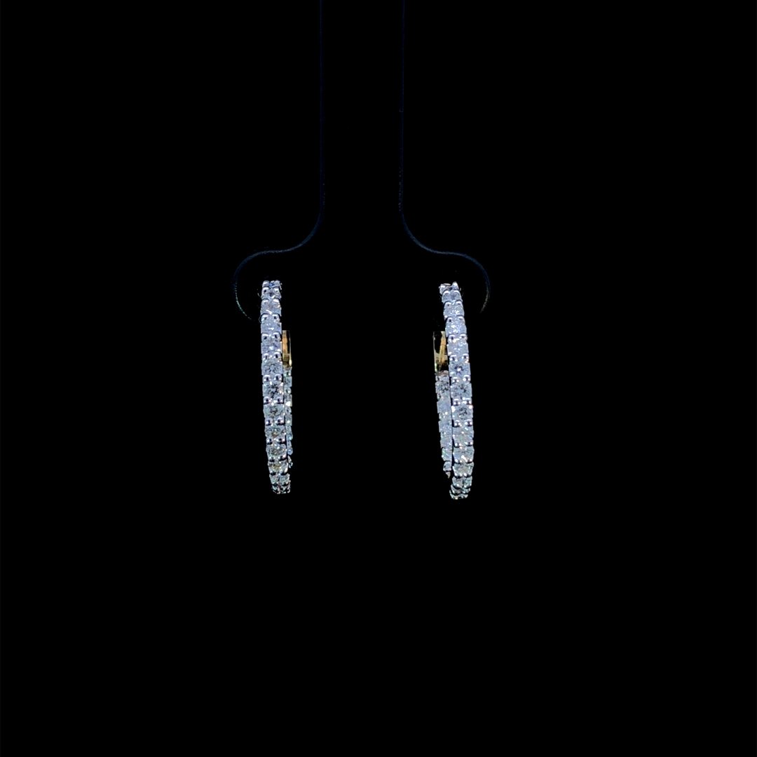 164155 - 1.00 ctw diamond earrings