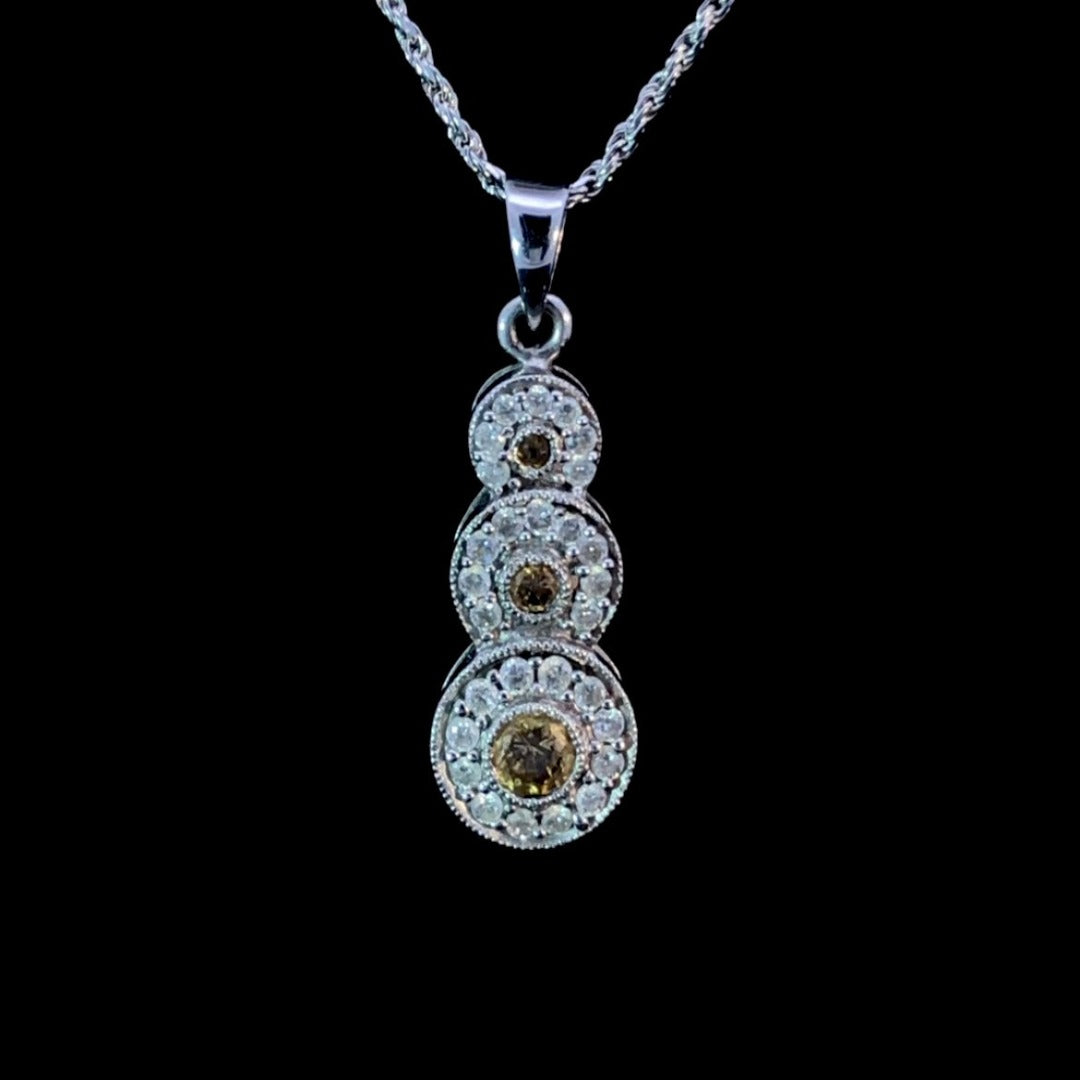143609 - .50 ctw diamond pendant
