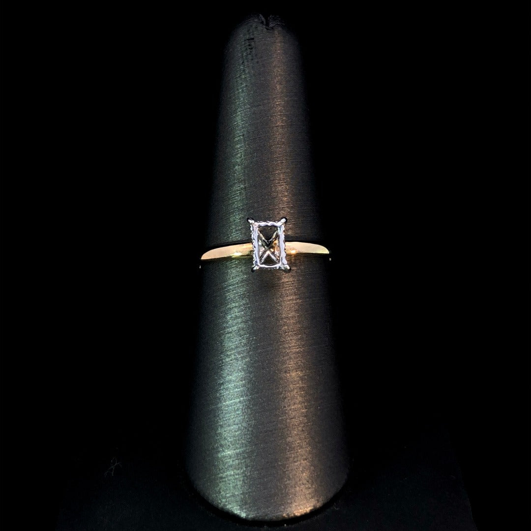 158566 - .07 ctw diamond semi mount