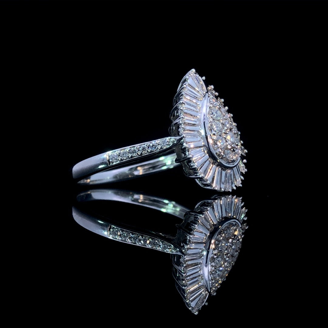 163127 - .54 ctw diamond ring