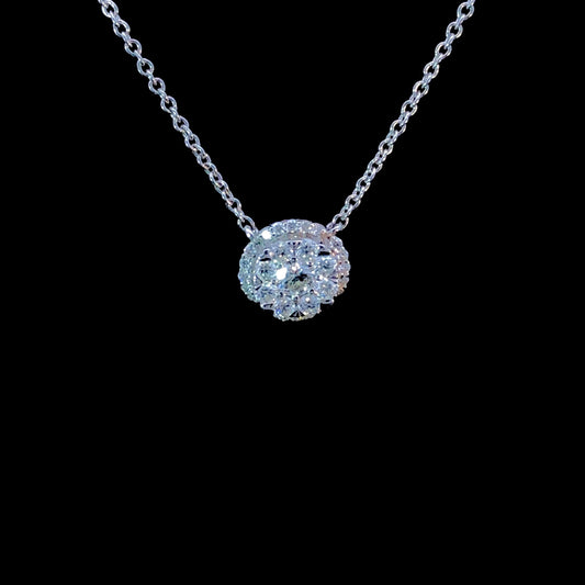 165449 - .40 ctw diamond necklace
