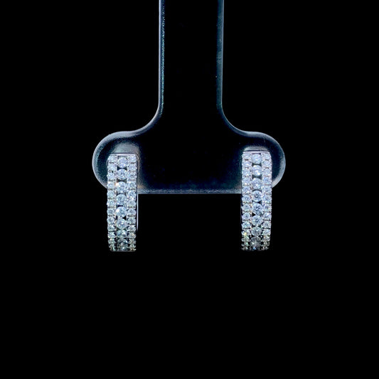 165513 - .40 ctw diamond hoops