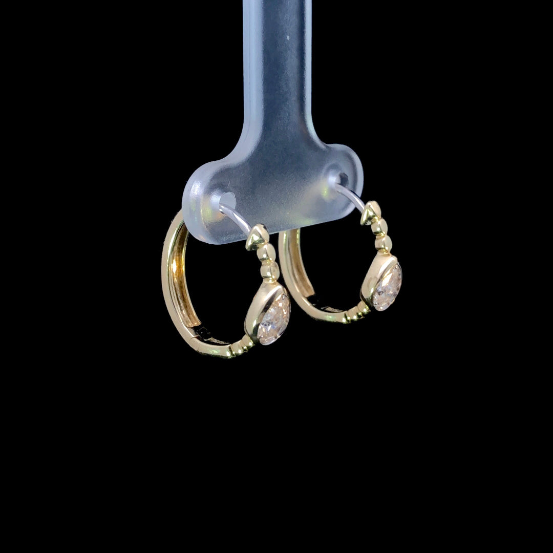 165001 - .48 ctw diamond earrings