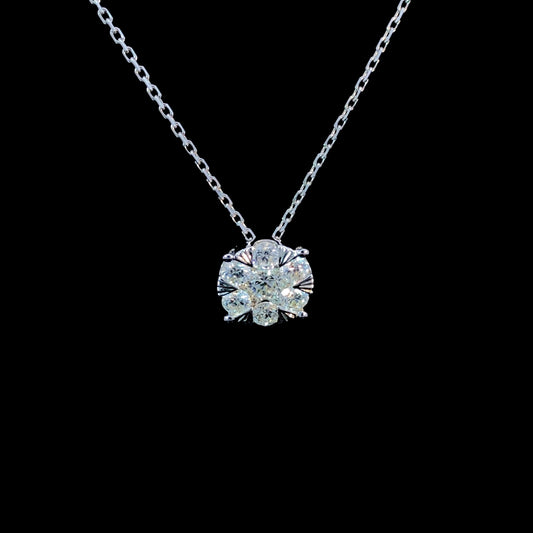 165434 - .83 ctw diamond necklace