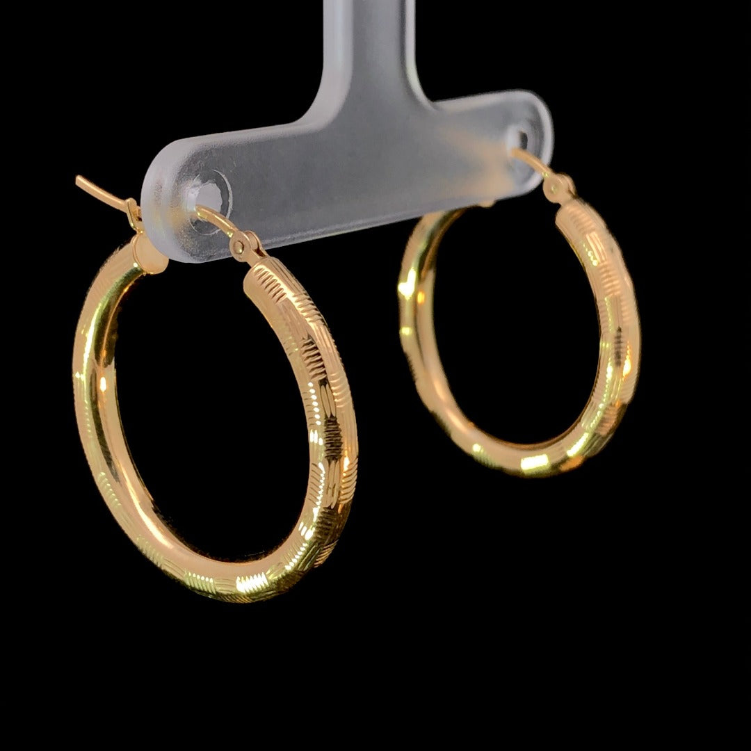 Gold hoops