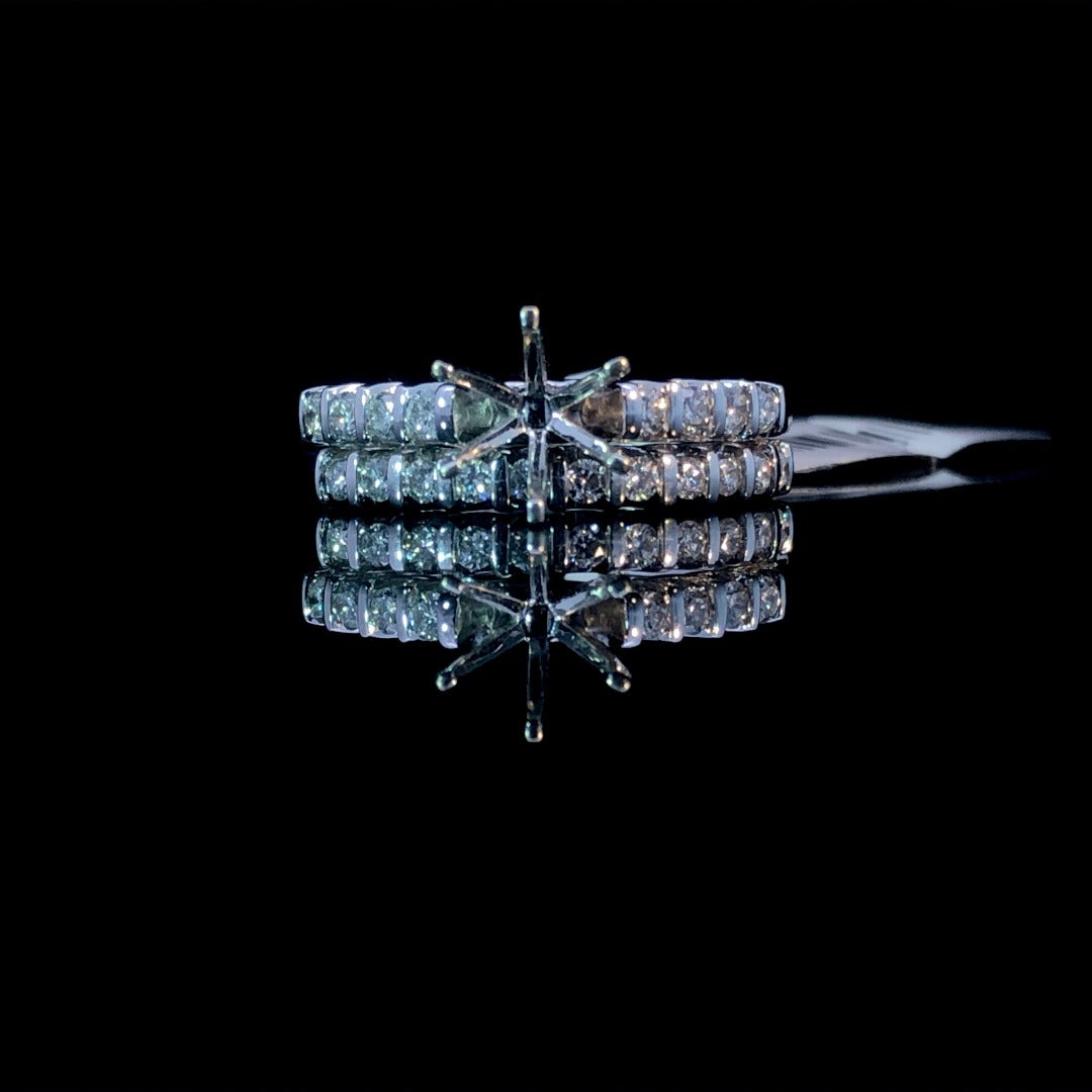 149502 - .41 ctw diamond wedding set