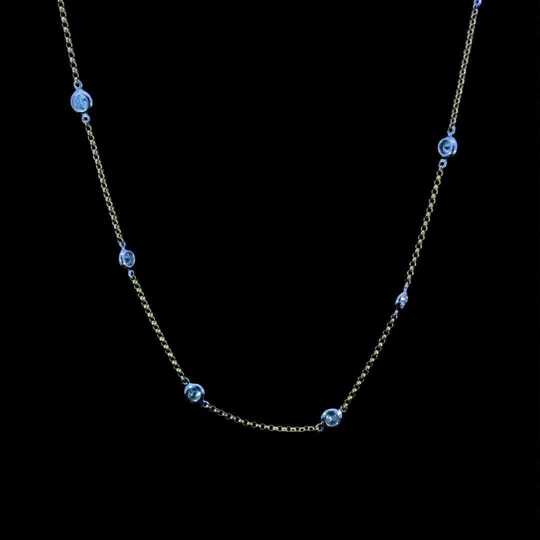 159510 - .75 ctw diamond necklace