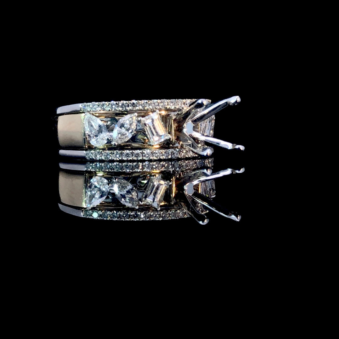 164984 - 1.05 ctw diamond semi mount