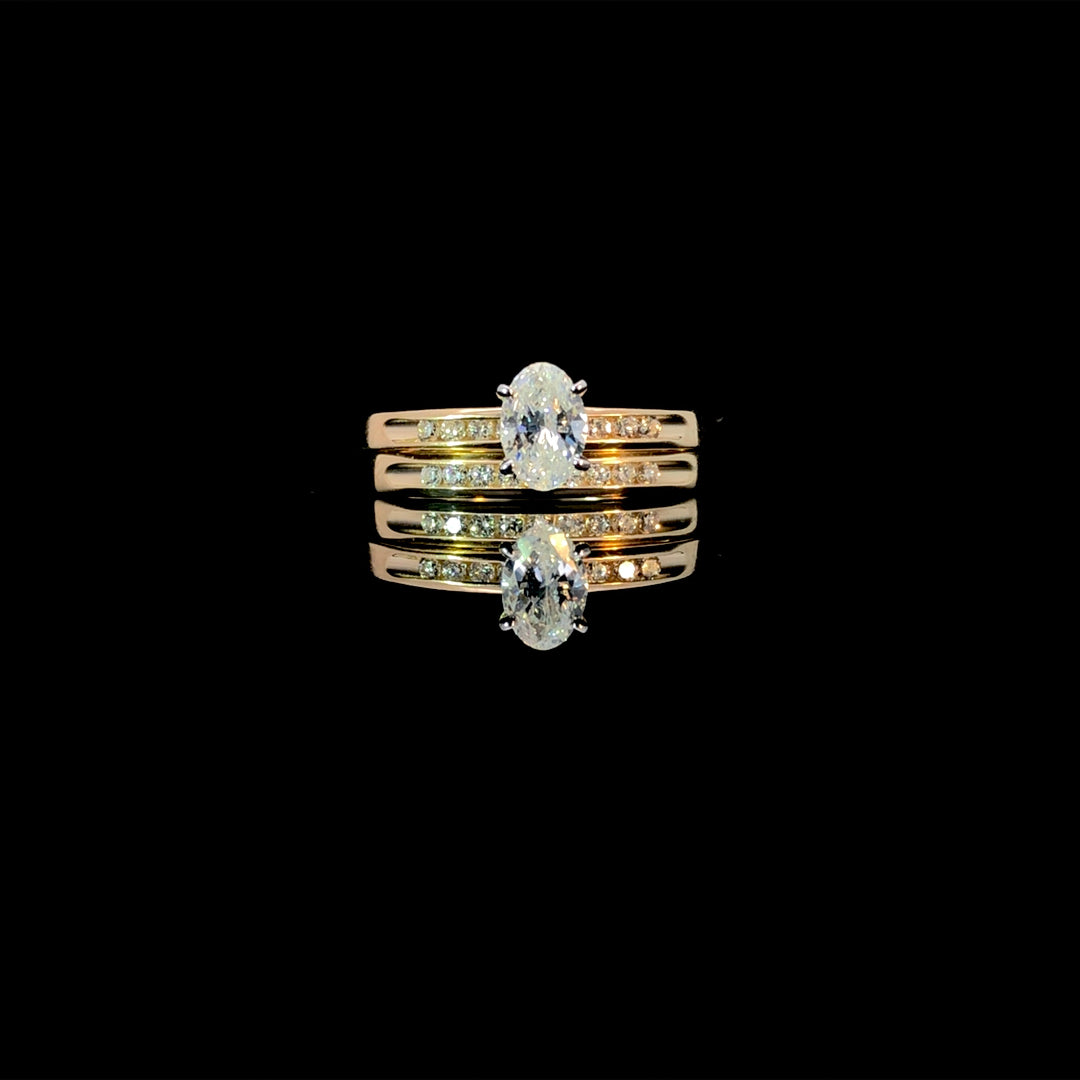 164799 - .58 ctw diamond ring