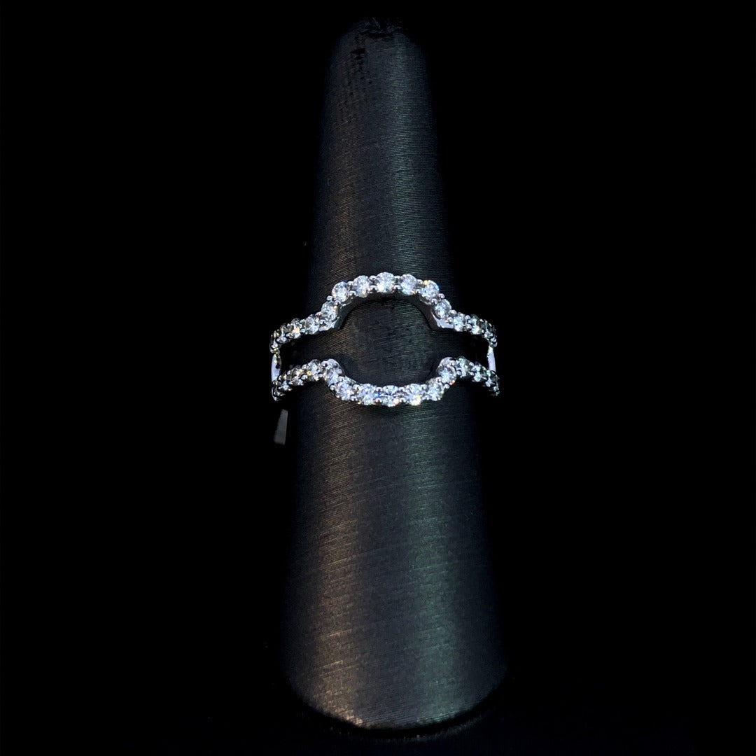 162945 - .88 ctw diamond ring guard