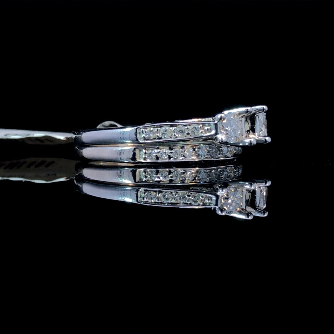 162655 - .87 ctw diamond semi mount