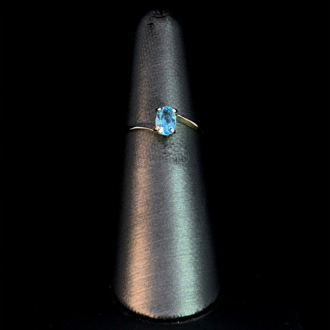 163157 - Blue topaz ring