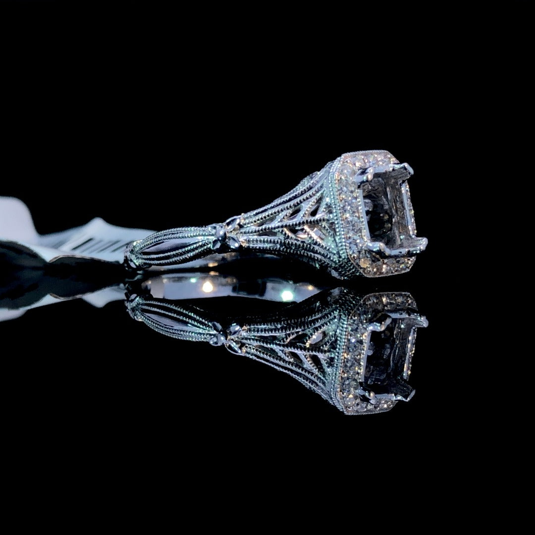 151819 - .17 ctw diamond semi mount